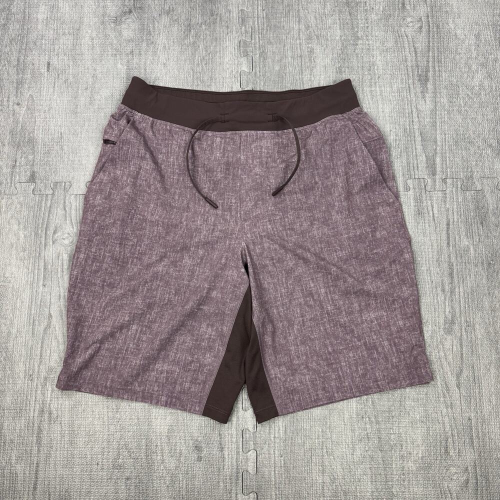 Lululemon T.H.E. Short 9” Mesh Liner Mens M Training Shorts Sunbleached Cherry